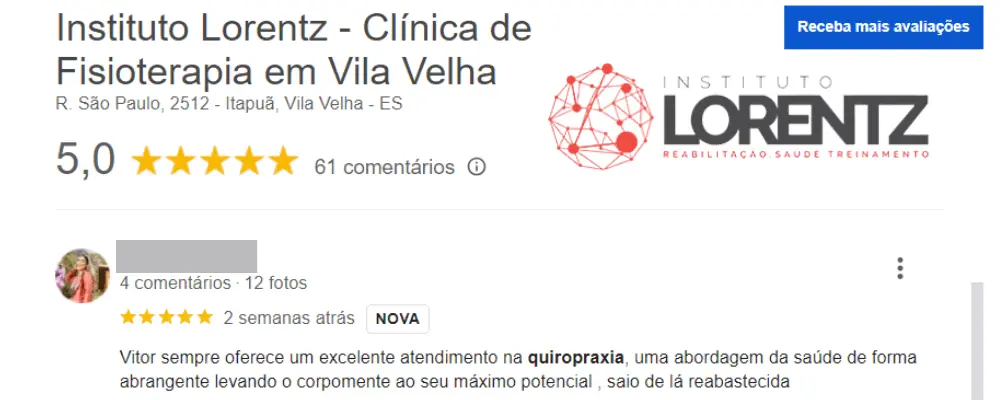 Quiropraxia em Vila Velha