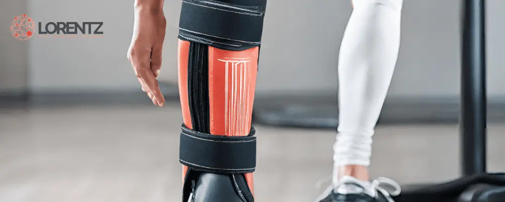 Bota de compressão para atletas