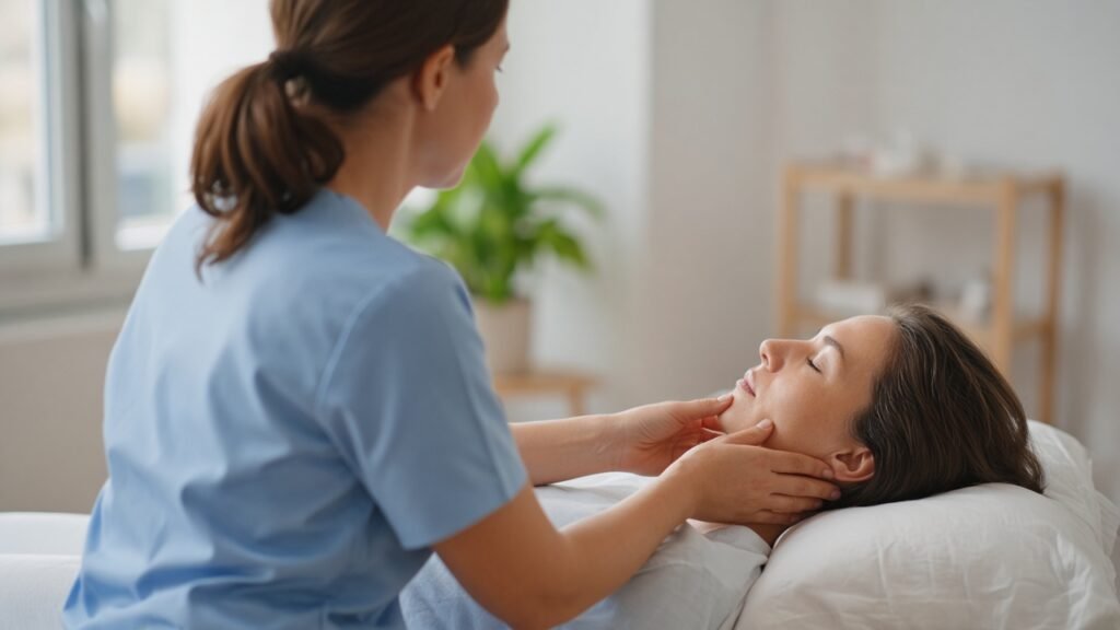 Fisioterapia DTM — terapia manual orofacial